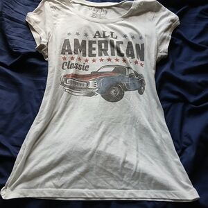 Wound Up Gray Graphic Tee